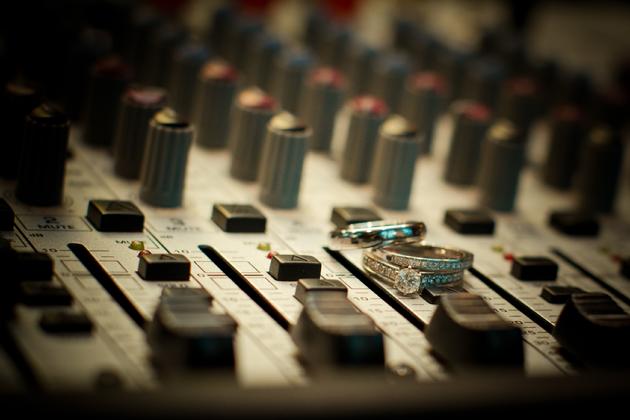 DJ Mixer with Rings on it, Salty Peanut Photography